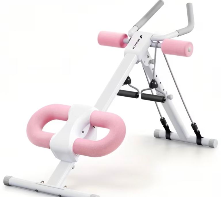 AB Bench Fitness Machine with Resistance Bands – Good Condition