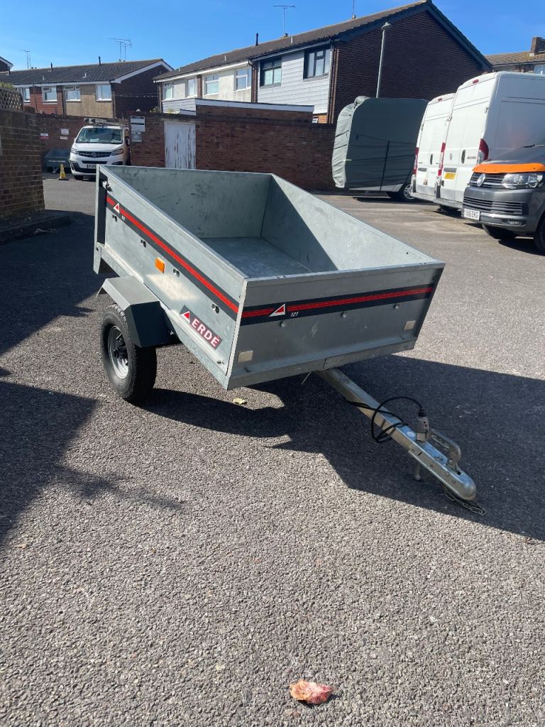 Erde 121 tipper trailer 