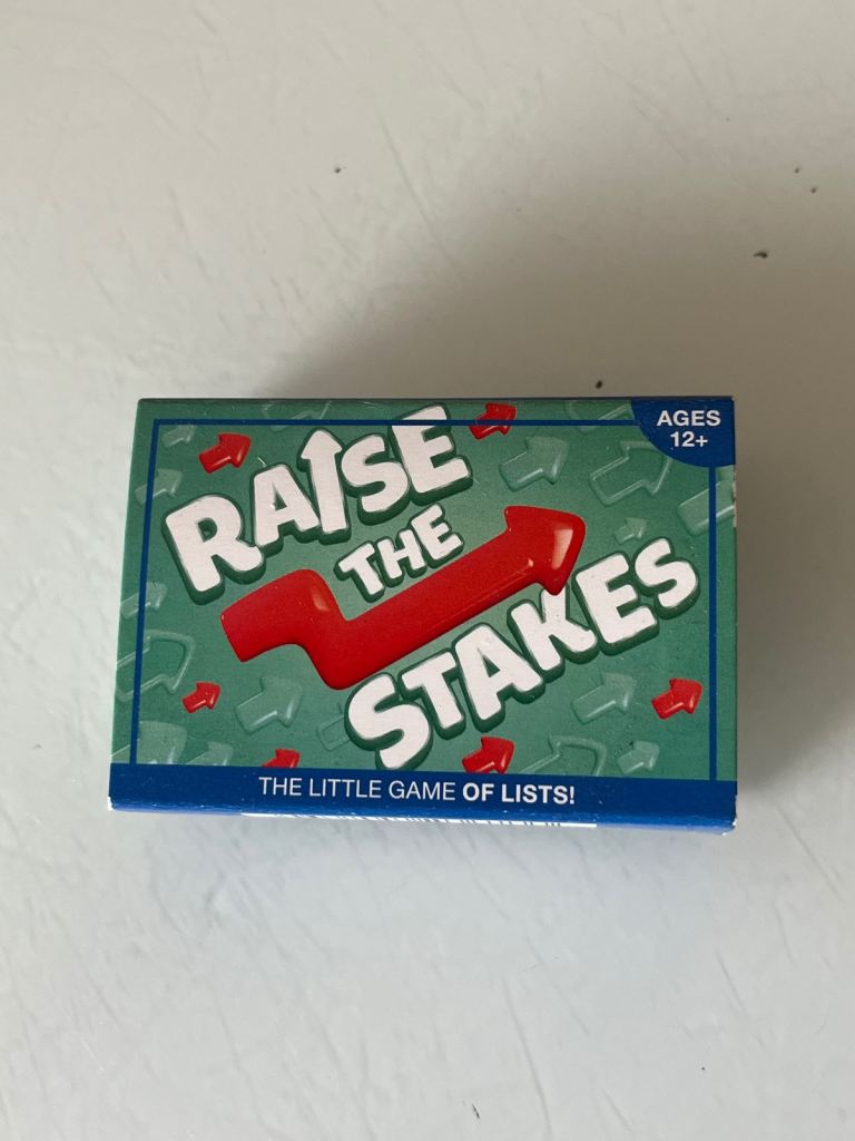 Raise the stakes game. New £1