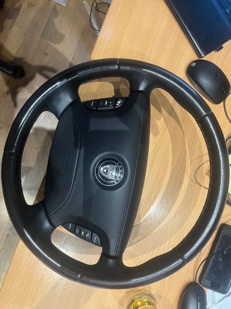 jaguar s type steering wheel and airbag