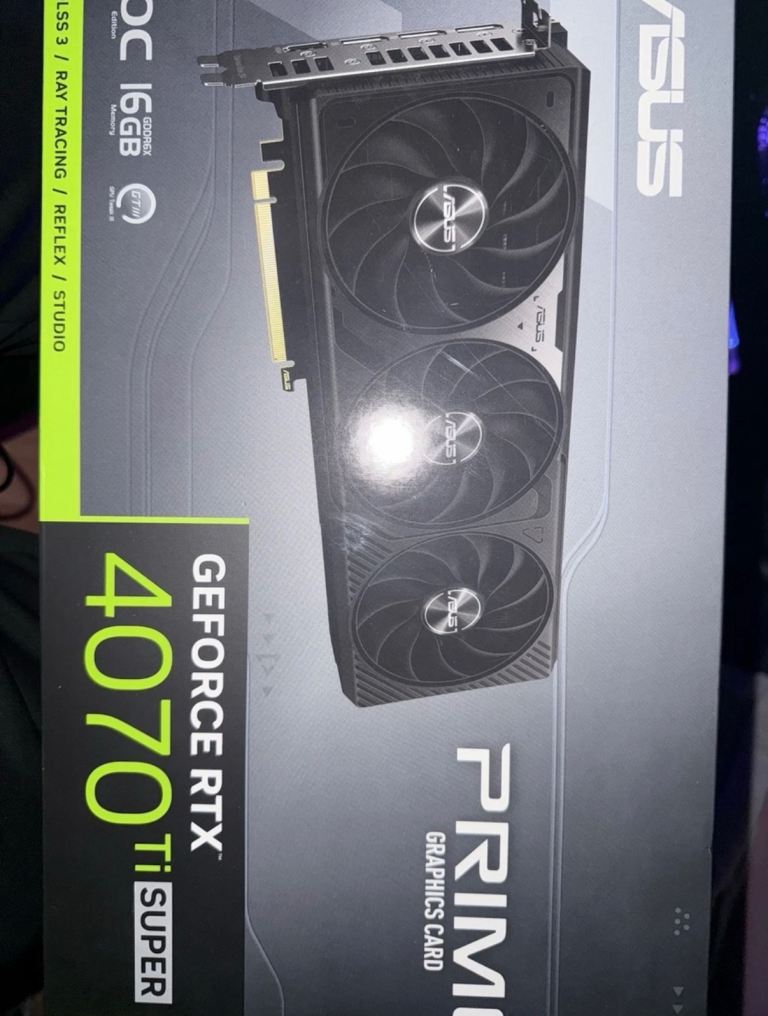 ASUS Prime GeForce RTX 4070 Ti Super OC Edition 16GB GDDR6X Gaming Graphics Card