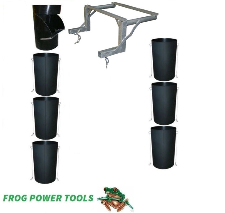 image for Jumbo WIDTH Rubbish chutes Rubble chutes 6 metre run with frame BRAND NEW FREE DELIVERY