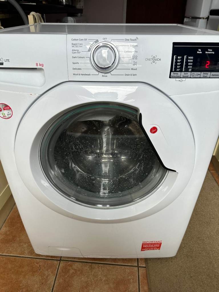 Hoover H-Wash 300 Lite 8KG Washing Machine