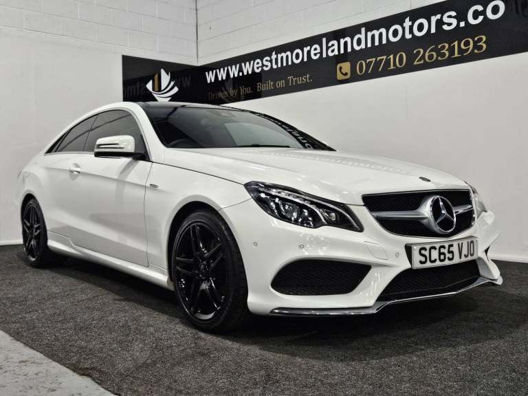 2015 Mercedes-Benz E Class 2.0 E200 AMG Line Coupe 2dr Petrol G-Tronic+ Euro 6 (s/s) (184 ps) COU...