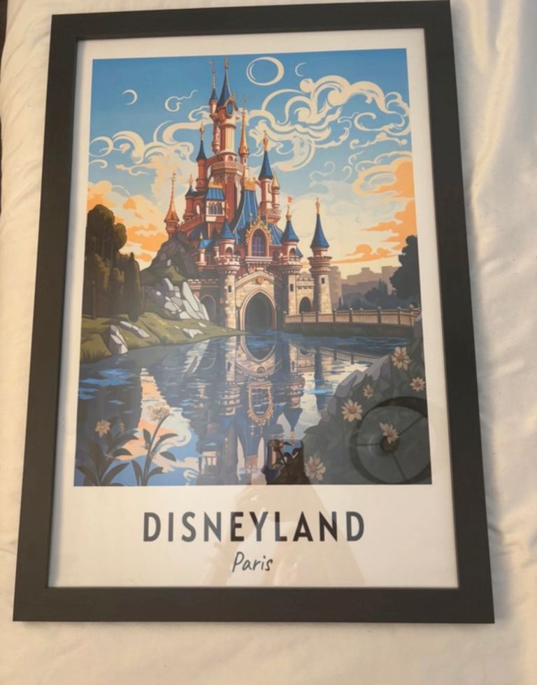 Large Disneyland Paris print 
