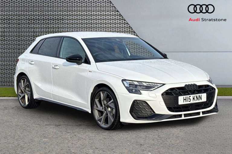 2025 Audi A3 35 TFSI Black Edition 5dr S Tronic Hatchback Petrol Automatic