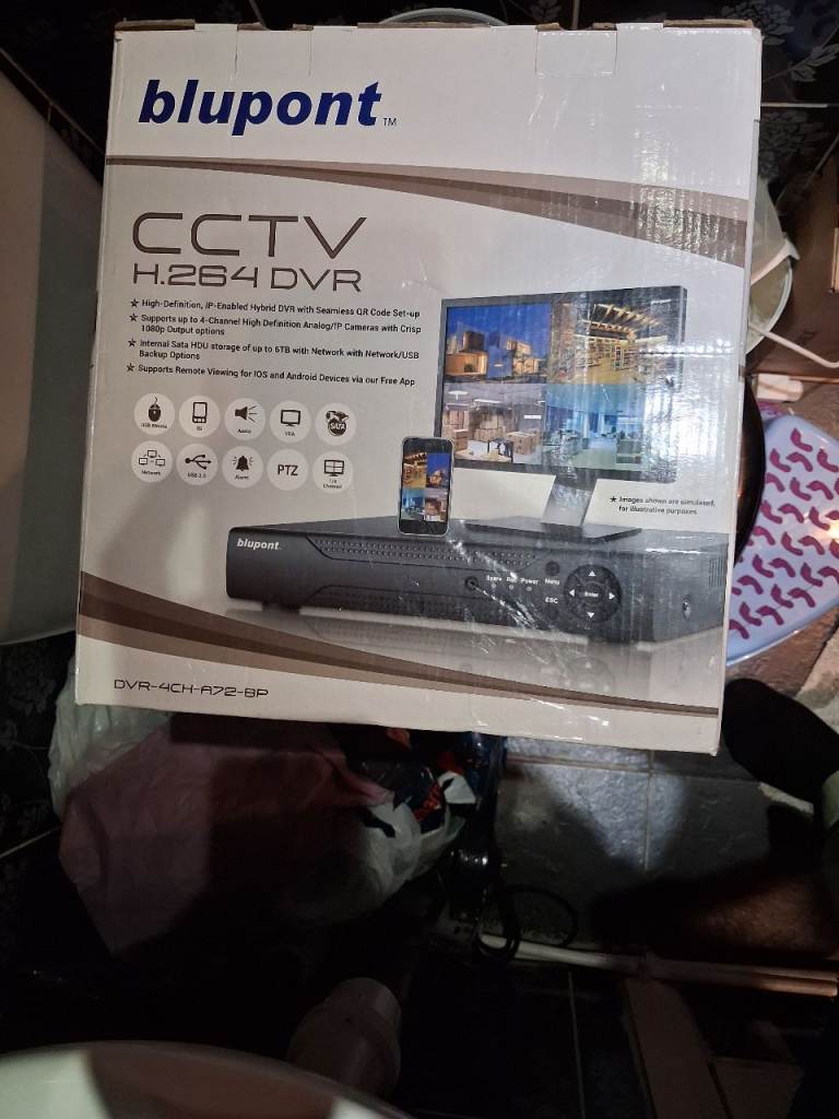 Blupont CCTV H.264 DVR - Digital Video Recorder, Brand New