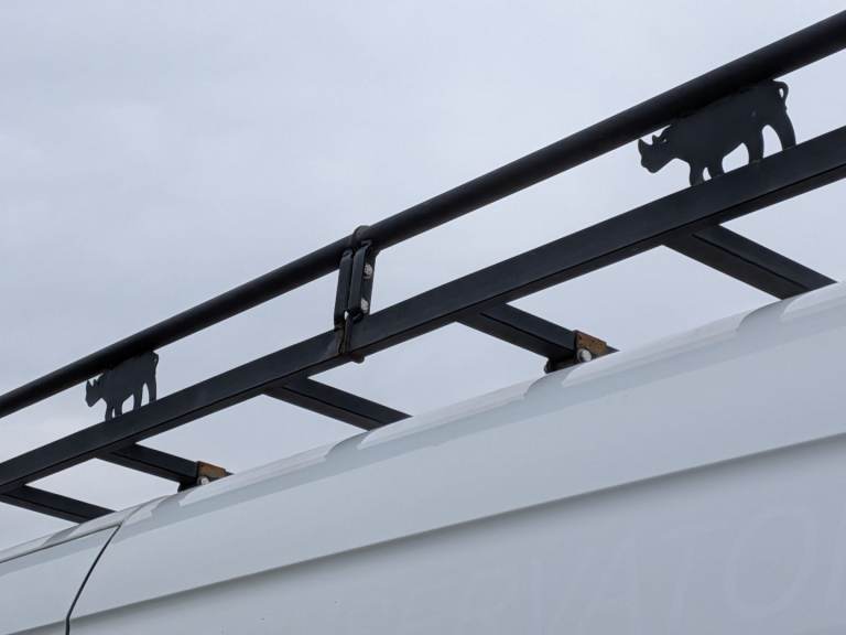 Rhino Steel Modular Roof Rack + 10 Legs - Fits 2018-2026 Mercedes Sprinter LWB