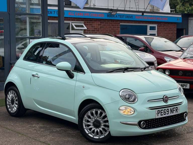 2019 Fiat 500 1.2 Lounge Hatchback 3dr Petrol Manual Euro 6 (s/s) (69 bhp) HATCHBACK Petrol Manual