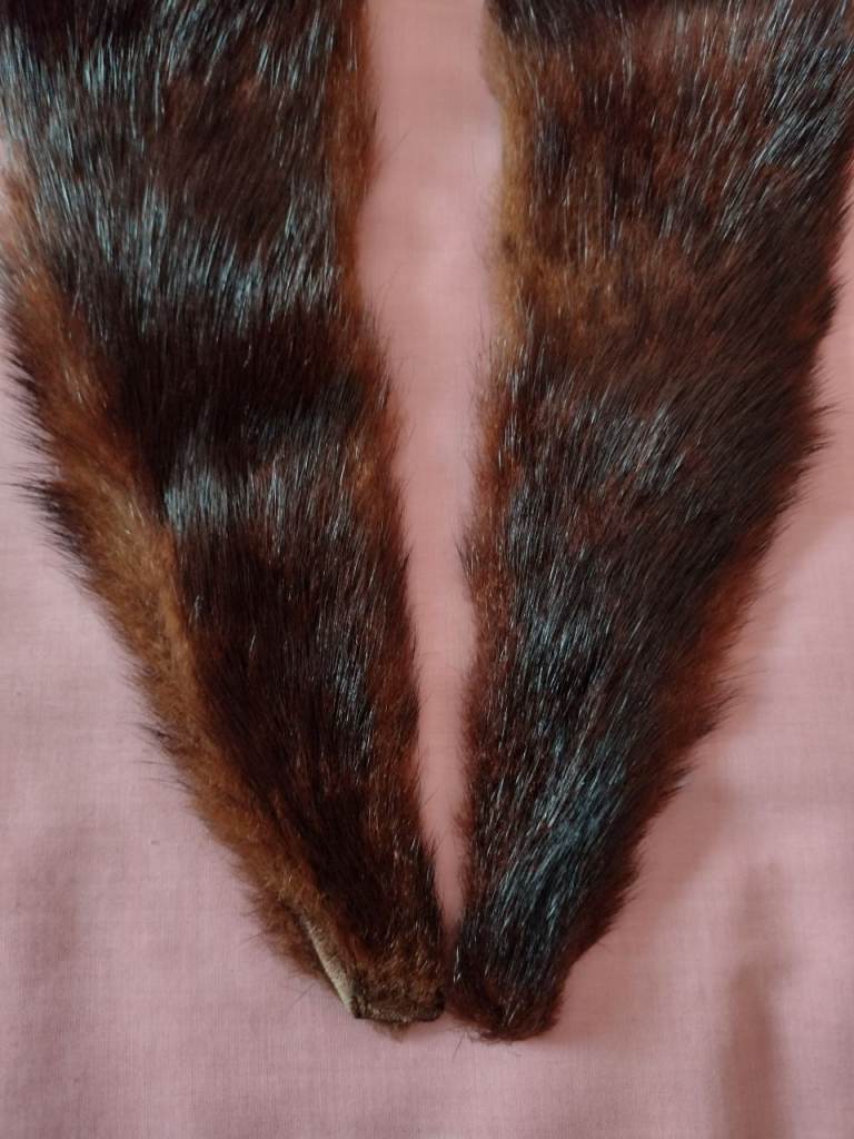 image for Antique Genuine Mink Fur Collar, in excellent condition!