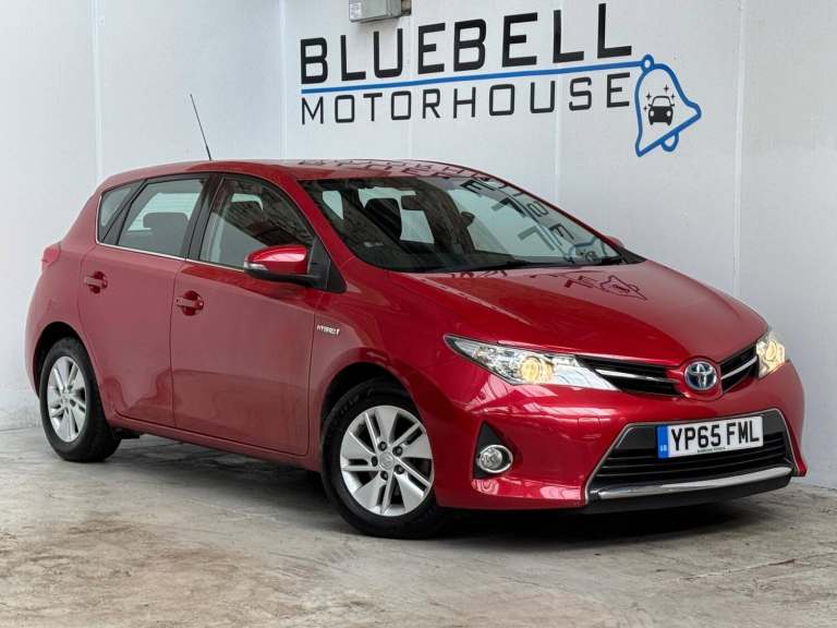 2015 Toyota Auris 1.8 VVT-h Icon CVT Euro 5 (s/s) 5dr Hatchback Hybrid Automatic