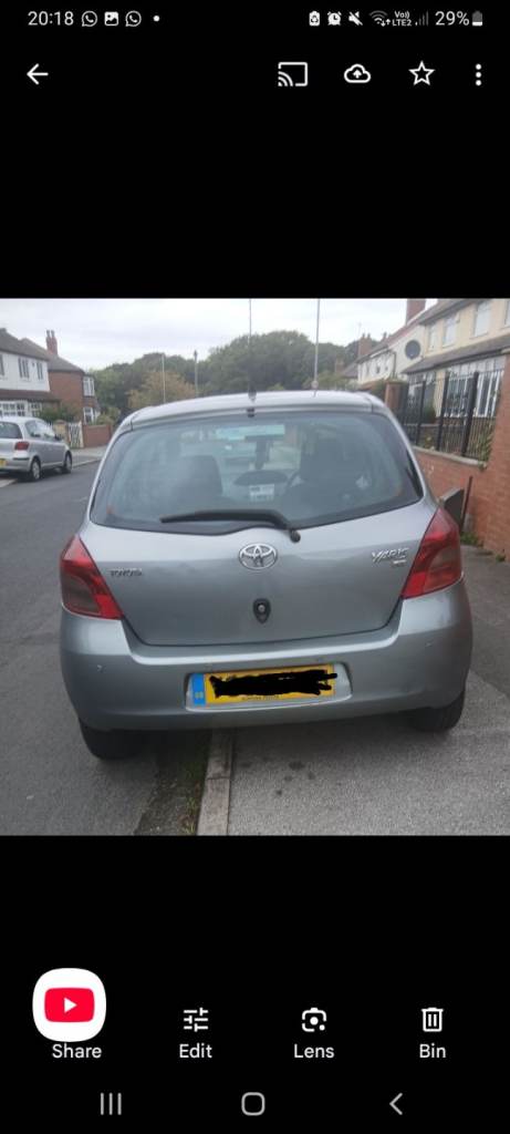 Toyota, YARIS, Hatchback, 2007, Manual, 1296 (cc), 5 doors