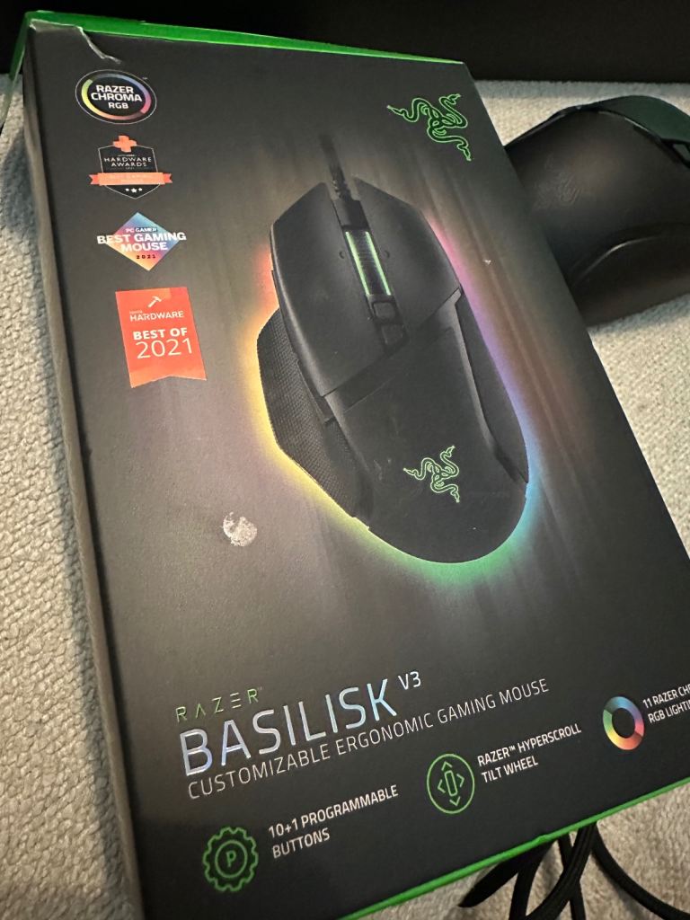 Razer Basilisk V3 Gaming Mouse with Chroma RGB