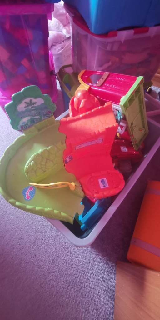 Toot toot Plastic Toys – Good Condition