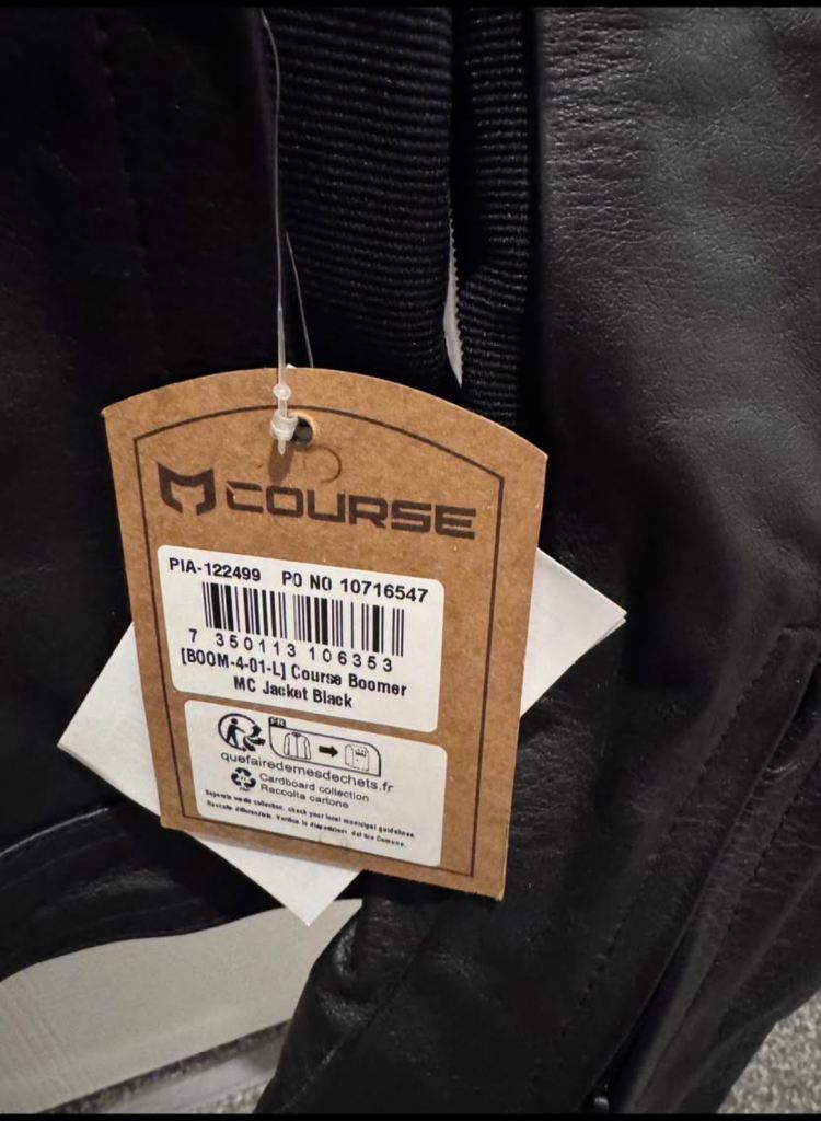 Motorbike Jacket (new) Leather 