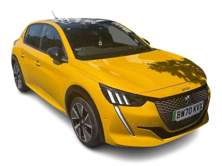 2021 Peugeot E-208 50kWh GT Hatchback 5dr Electric Auto (136 ps) Hatchback Electric Automatic
