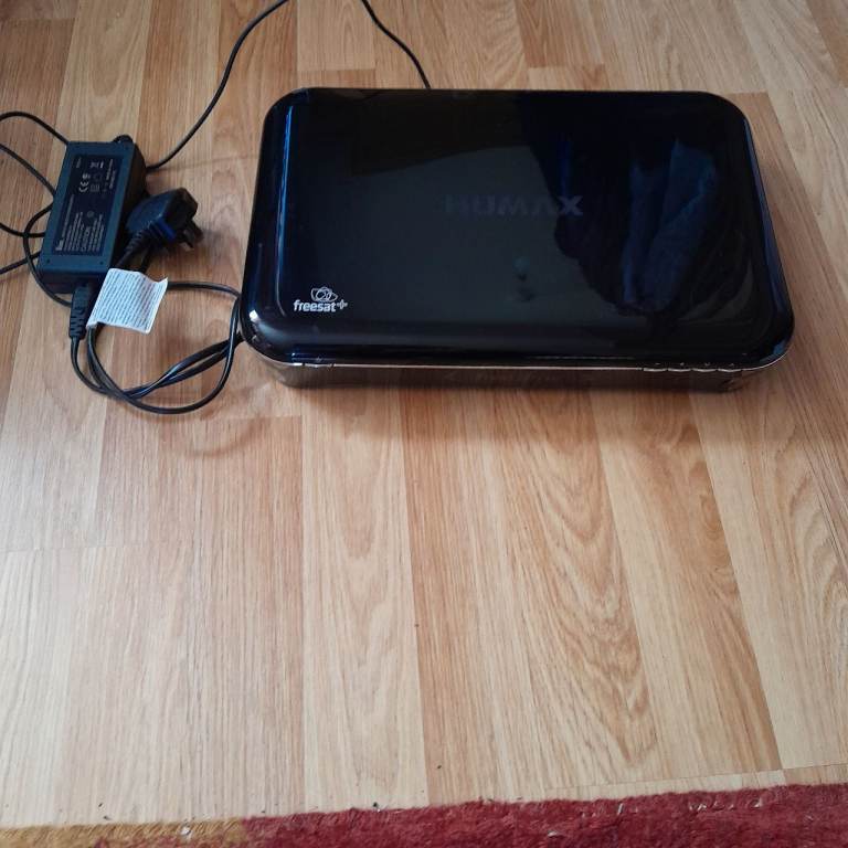Used Humax Freesat HDR -1000S Receiver /GB 500G Recorder Original Power Cable & Original Remote