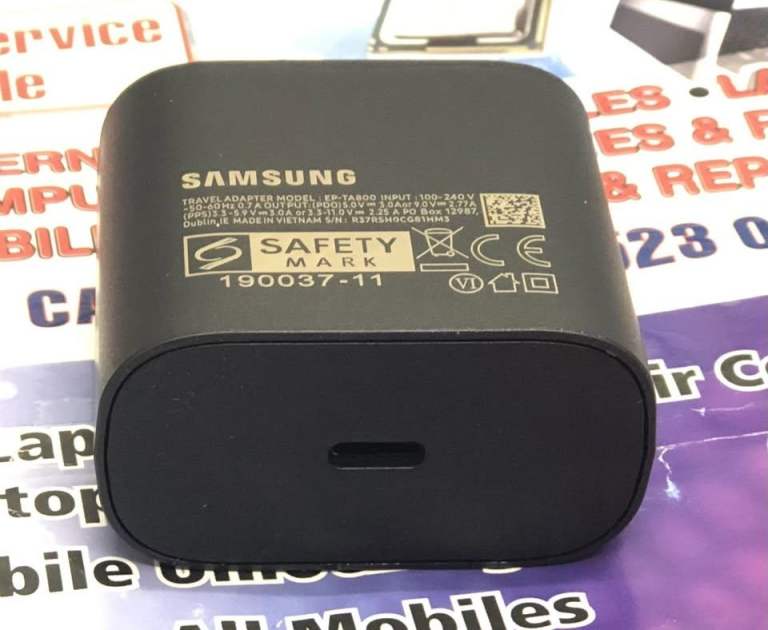 Samsung Genuine Original Type C PD Plug for For Note 20, S20 Plus, S21 Plus Available