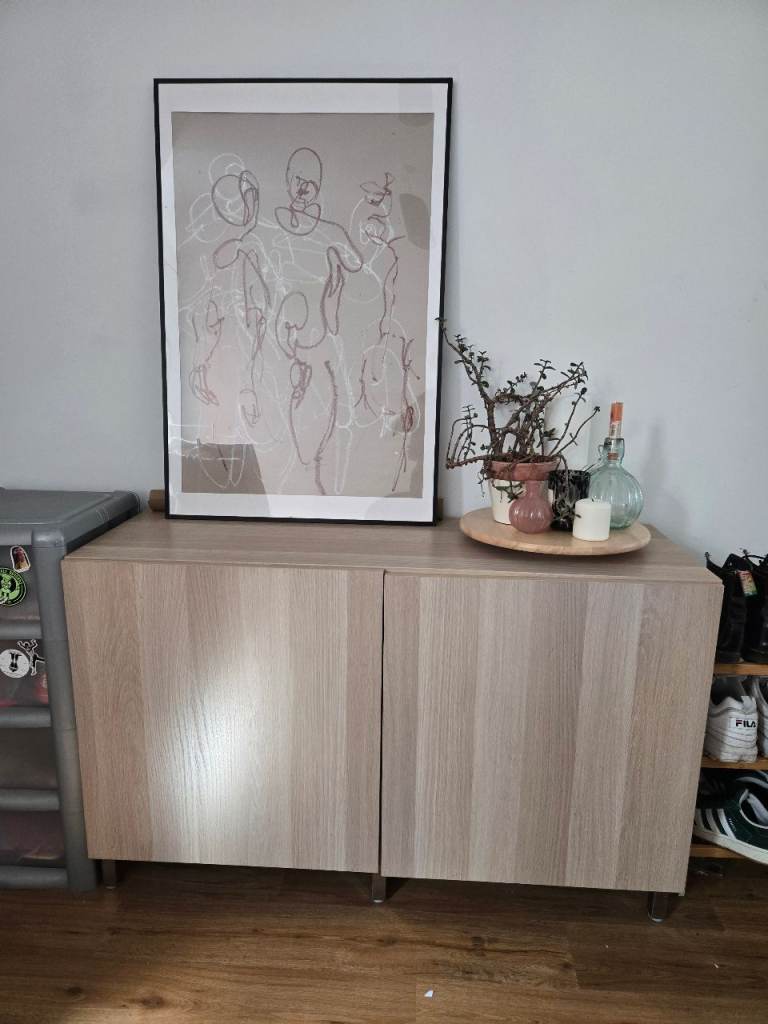 Besta IKEA sideboard double cabinet