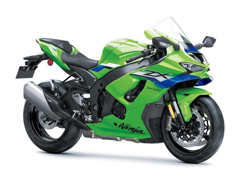 2026 Kawasaki Ninja ZX10R supersport motorcycle in KRT Green - only 1 available