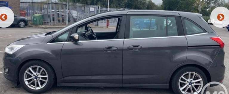 2016 Ford Grand C-Max 1.5 TDCi Zetec 5dr MPV DIESEL Manual
