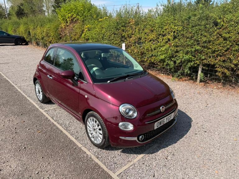 2016 Fiat 500 1.2 Lounge 3dr HATCHBACK Petrol Manual