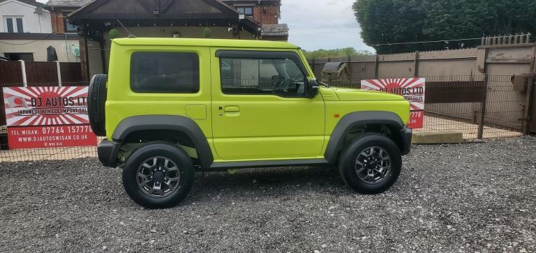 Suzuki jimny sierra 1.5 auto 3 door in yellow japanese import new condition 2025