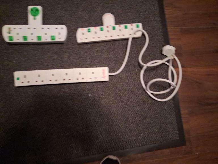 Extension Leads and Multi-Plug Adapters – Good Condition