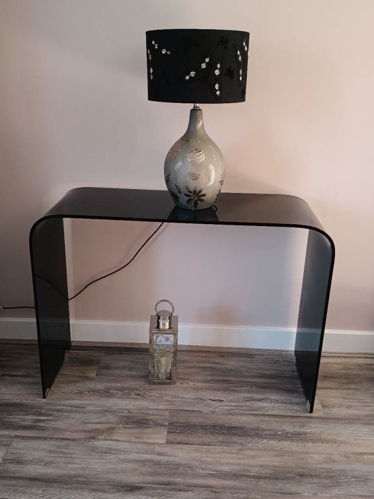 Glass Console Table
