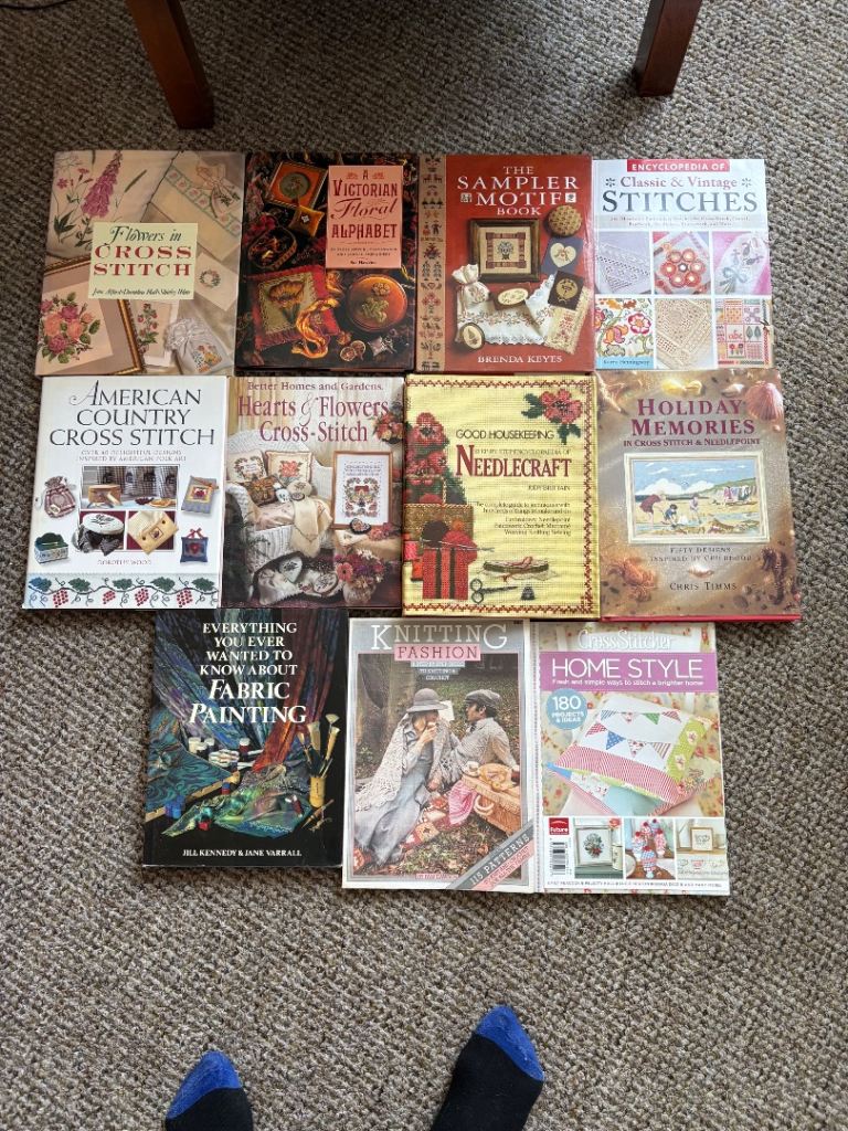 Selection of craft books 