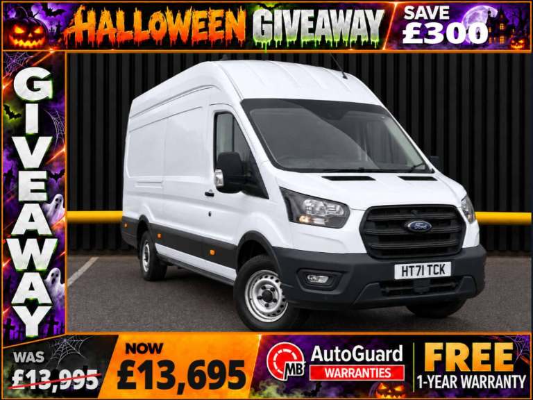 2022 Ford Transit 2.0 350 EcoBlue HD Leader Panel Van 5dr Diesel Manual RWD L4 H3 Euro 6 (s/s Pan...