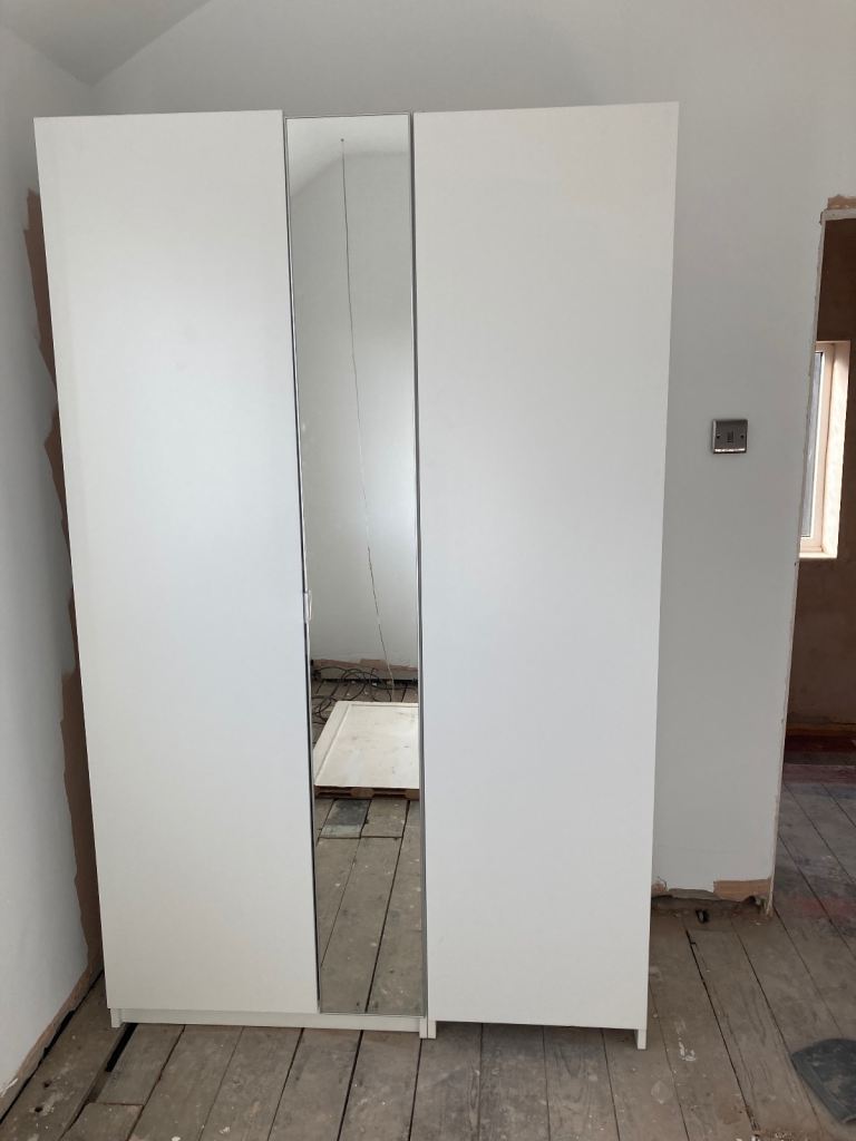Ikea forsad wardrobe with door mirror