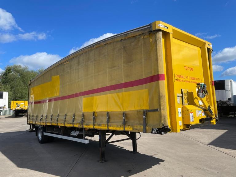 DON BUR 29FT SINGLE AXLE URBAN CURTAINSIDER TRAILER – 2014 - C372338