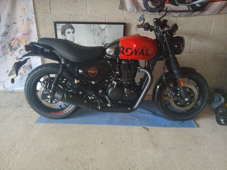 Royal Enfield HNTR 2024 349 (cc) - upgraded 