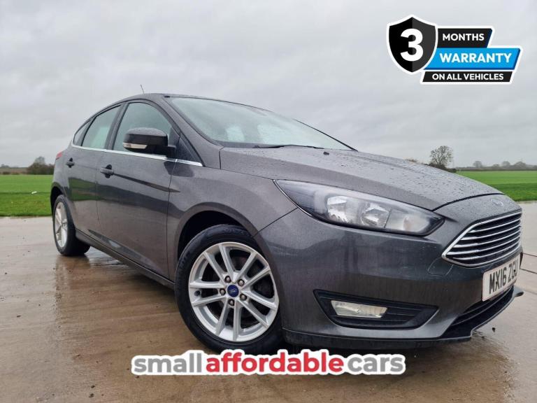 2016 Ford Focus 1.0 EcoBoost Zetec 5dr HATCHBACK PETROL Manual
