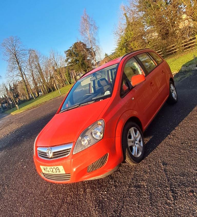 Vauxhall, ZAFIRA, MPV, 2013, Manual, 1598 (cc), 5 doors
