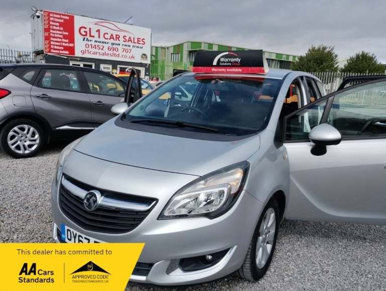Vauxhall Meriva LIFE+FULL HISTORY+52K MILES ONLY+5 DOOR+3M WARRANTY