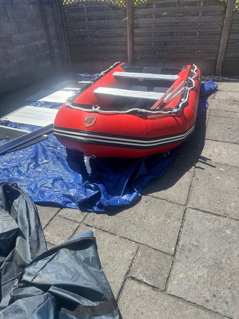 Inflatable Dinghy with outboard 