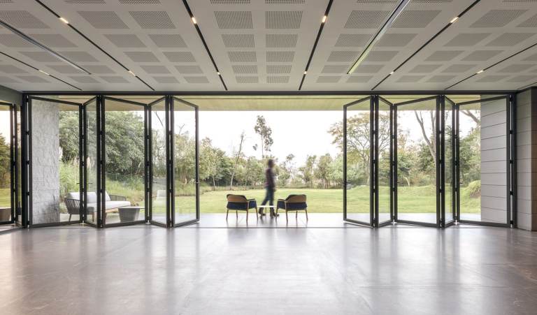 Aluminium Bifold Doors inc Glass in White, Black or Anthracite Grey