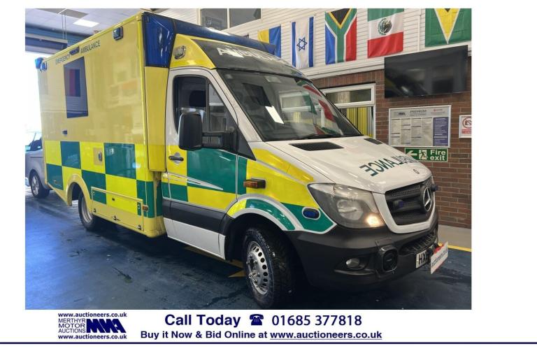 2015 Mercedes-Benz Sprinter 519 3.0CDI 190PS AUTO WAS BODY AMBULANCE / CAMPER -------------------...