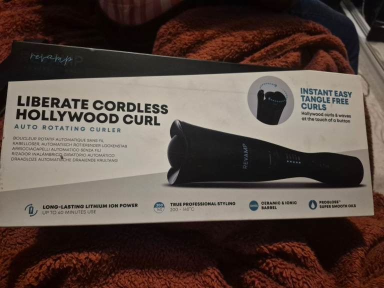 Hair straighteners and curling appliances for sale.