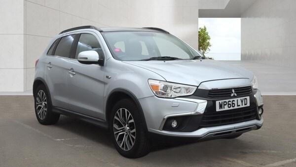 2016 66 MITSUBISHI ASX 4 2.2 DI-D AUTO 4WD EURO 6 SILVER HPI CLEAR WARRANTY