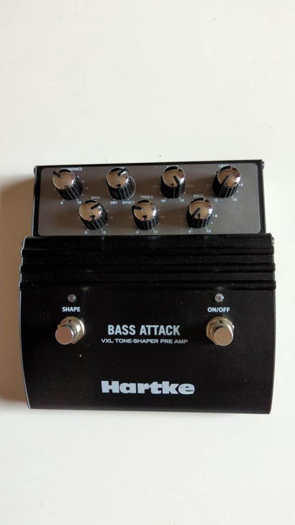 Hartke VXL Bass Attack Preamp & DI Pedal - Cult Classic Bass Tone