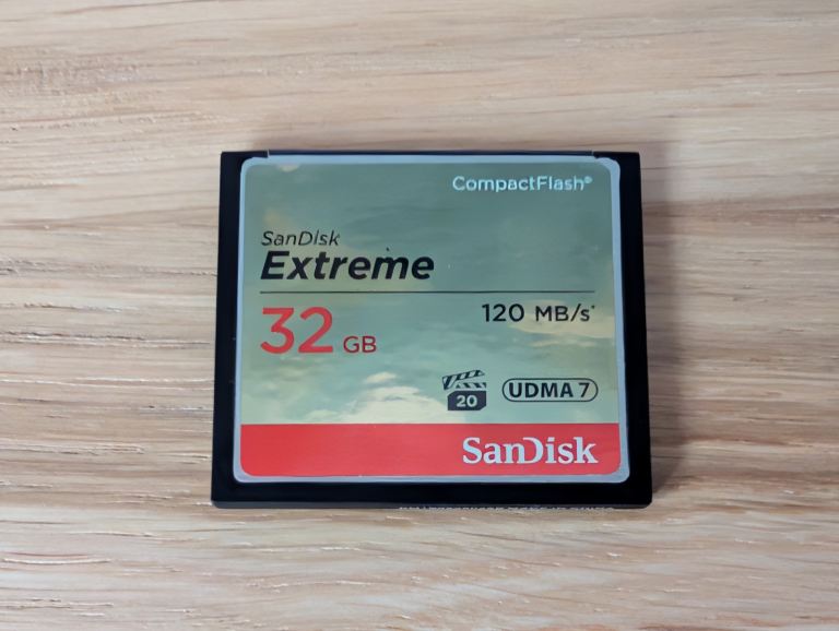 SanDisk Extreme 32GB CF Memory Card 