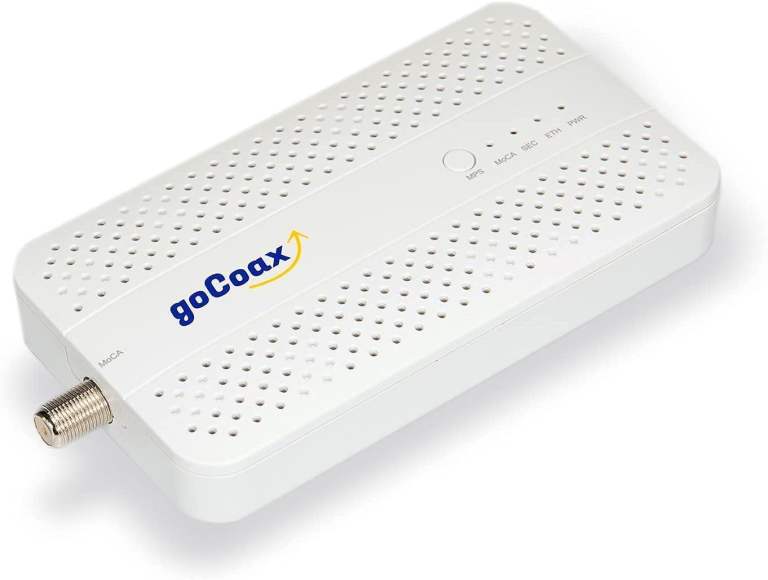 goCoax MoCA 2.5 Adapter with 2.5GbE Ethernet