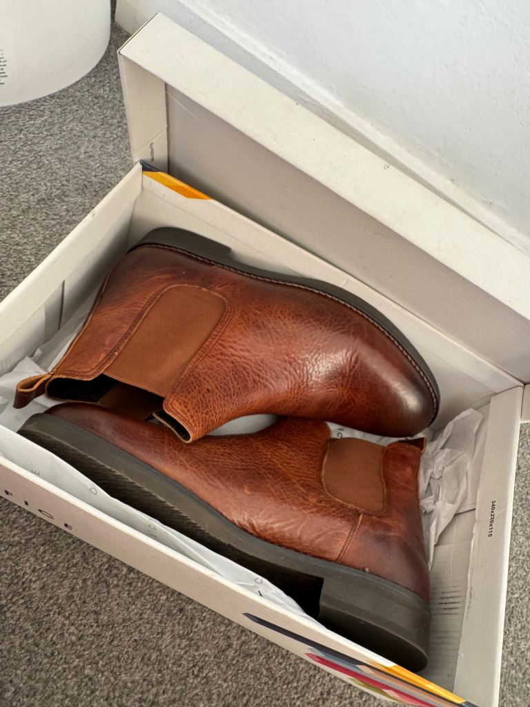 OFFICE Men's Cage Chelsea Boots - Chestnut Leather UK 7 / EU 41