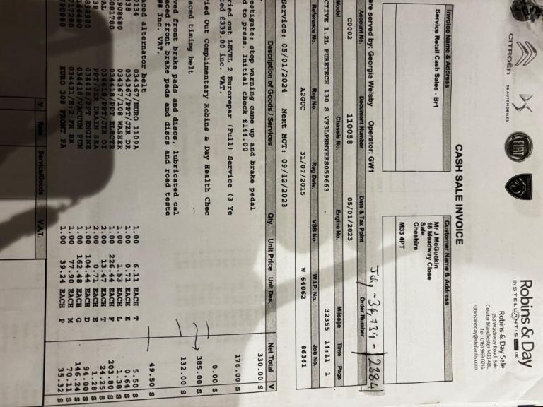 2015 Peugeot 308 1.2 PureTech 130 Active 5dr HATCHBACK PETROL Manual