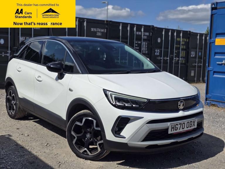 2021 Vauxhall Crossland 1.2 Turbo Elite Nav SUV 5dr Petrol Auto Euro 6 (s/s) (130 ps) SUV Petrol ...
