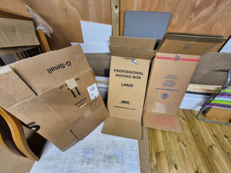 Cardboard Moving Boxes - x 3 Pinner Rayners Lane Harrow