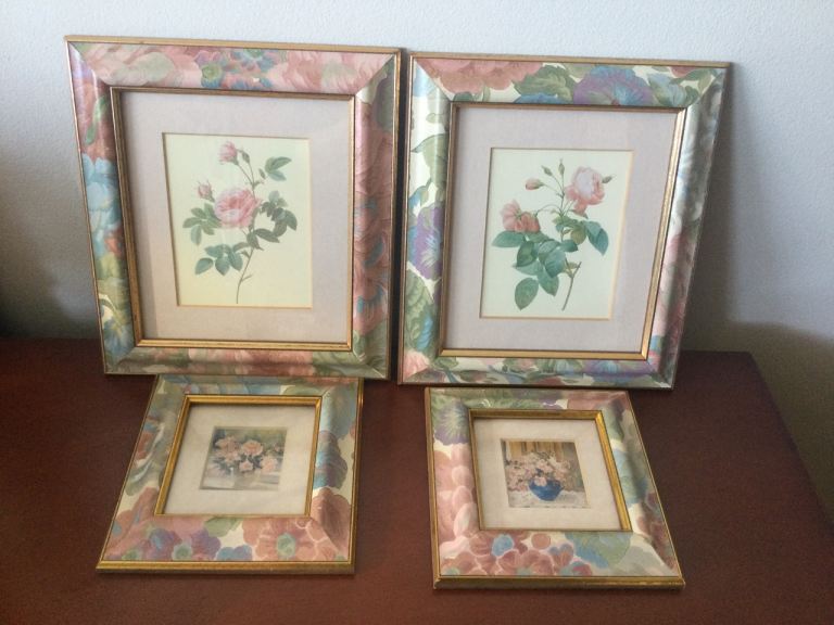 Set 4 photos frames 